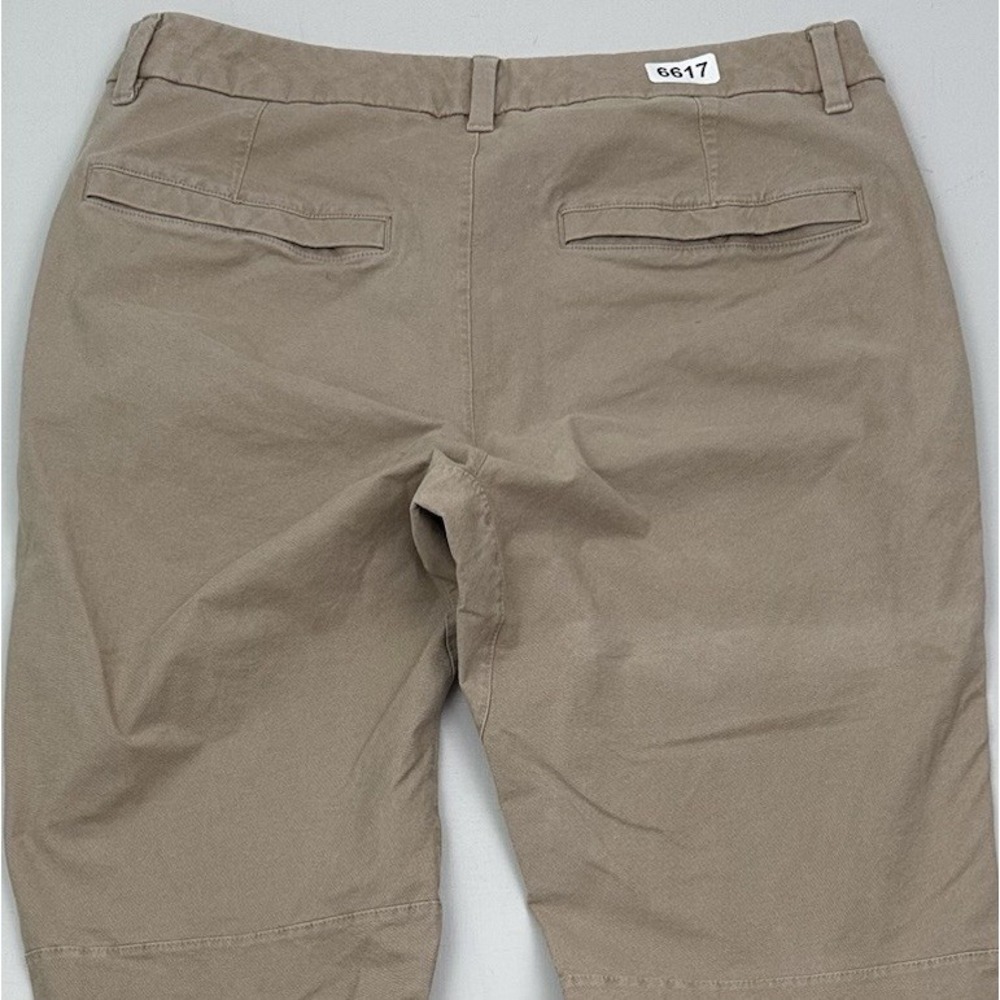 Lululemon ABC Commission Pants Men 32x32 Beige Slim Fit Warpstreme Chino LM5ACNS